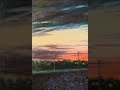 Oil painting on canvas for sale| Sunset| paint with me