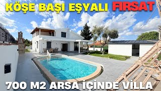 Didim Yeşiltepede 700 Metre² Arsa Içinde Full Eşyalı Köşebaşı Müstakil Kelepir Villa Acil Satılık