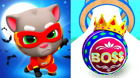 Talking Tom Hero Dash Vs Going Balls - Gameplay Walkthrough Android,iOS