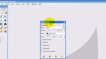 How to get rid of  "you can drop dockable dialogs here" on GIMP 2.6