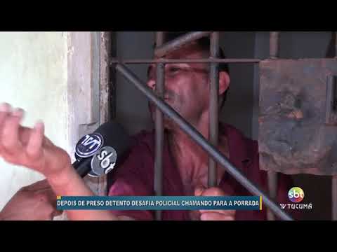 PRESO DESAFIA POLICIAL PRA PORRADA E FALAR 3 IDIOMA