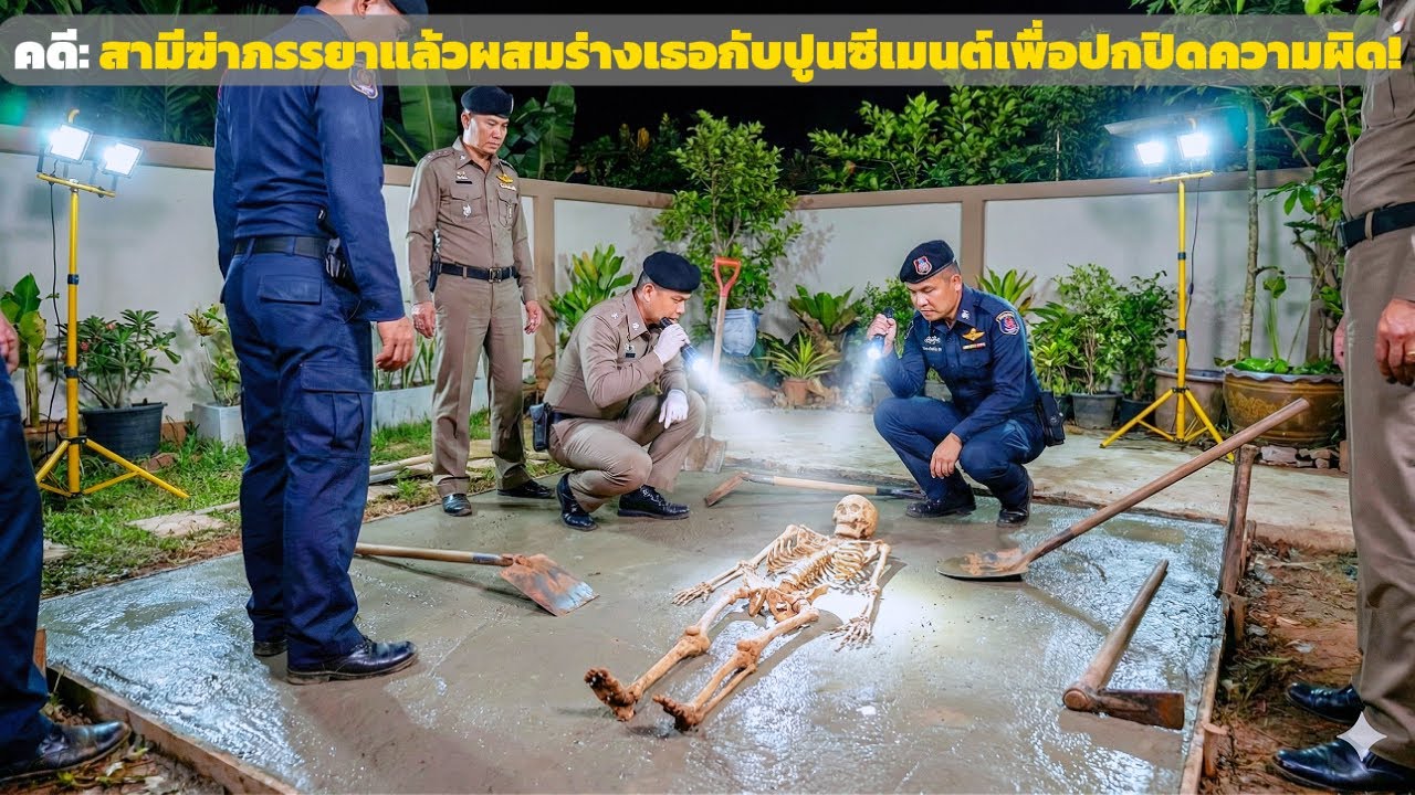 สามีโหดฝังศพภรรยาในคอนกรีตลานบ้าน เพื่อใช้ชีวิตกับชู้รัก – การเดินทางไขคดี