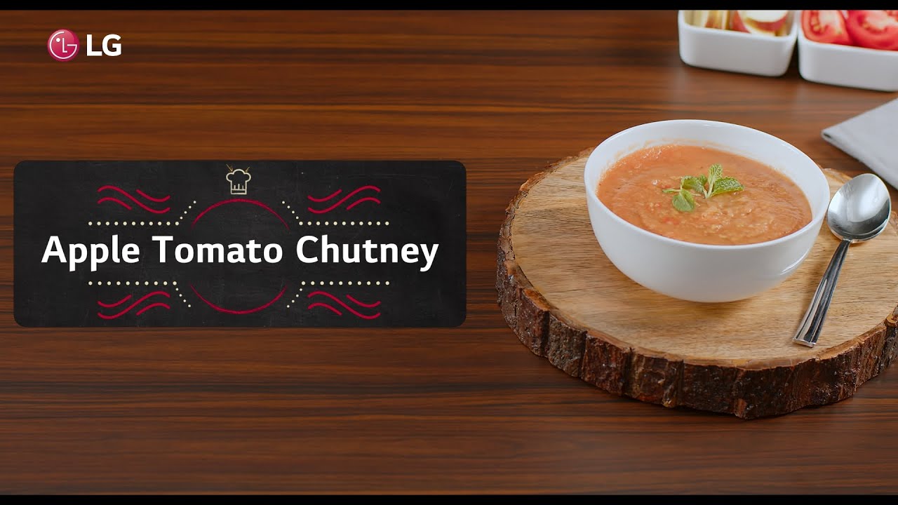 (Kannada Version) LG Microwave Oven | Apple Tomato Chutney | LG Microwave Cooking Classes | LG