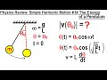 Physics Review: Simple Harmonic Motion #16 The Energy of a Pendulum