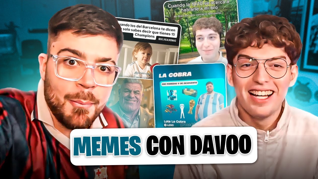 LA COBRA Y DAVOO XENEIZE REACCIONAN A LOS MEMES DE DISCORD [EDICIÓN STREAM PRESENCIAL]