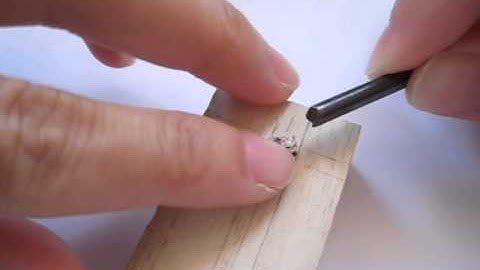 Stone Setting for Navette bead using Prong Pushers