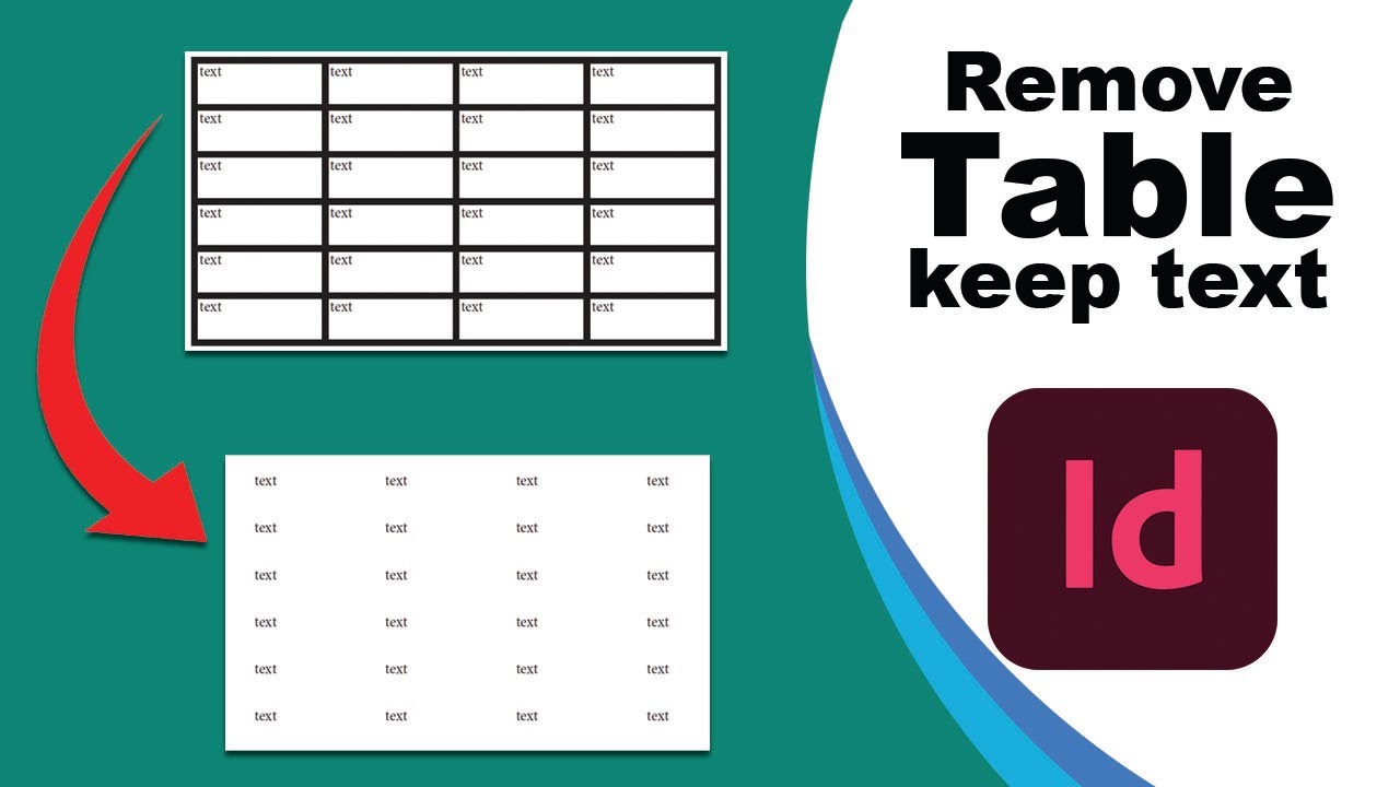 how-to-remove-table-but-keep-text-in-adobe-indesign-youtube