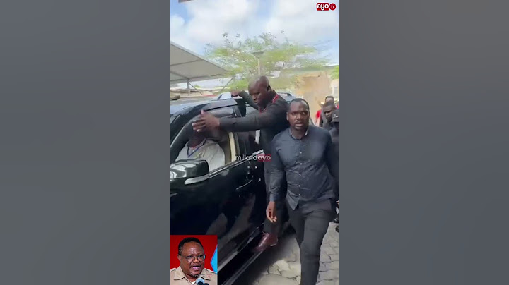 TUNDU LISSU ALIVYOWASILI KATIKA MKUTANO MKUU WA CHADEMA HII LEO