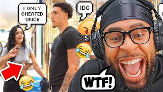 coolkid reacts to MAKING COUPLES SWITCH PHONES! HILARIOUSLY TOXIC lmaooo *LOYALTY TEST*