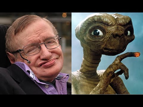 Risultati immagini per stephen hawking aliens