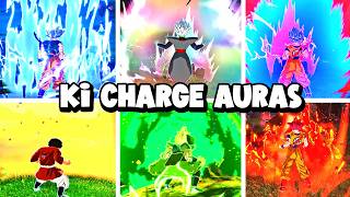 ALL AURAS CHARGE KI (2026) - DRAGONBALL SPARKING ZERO [2k 60FPS]
