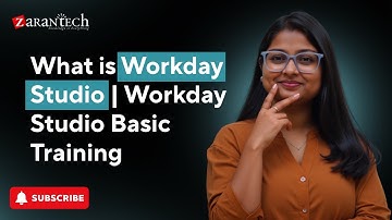 What is Workday Studio | Workday Studio Basic Training | ZaranTech