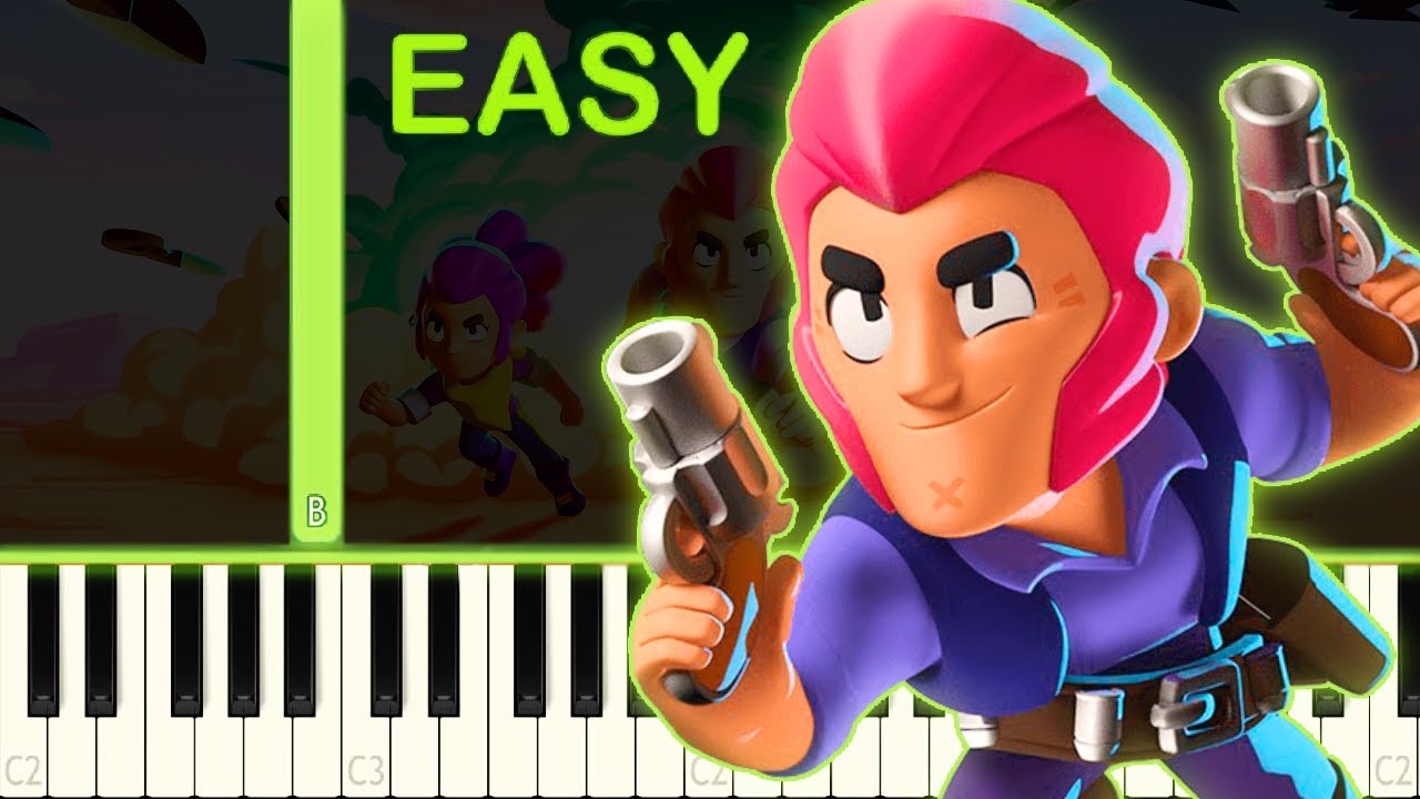 Brawl Stars Easy Piano Tutorial Youtube - brawl stars razzia de gemme 2560x1440