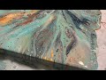 Acrylic Dutch Pour in Soft Colors