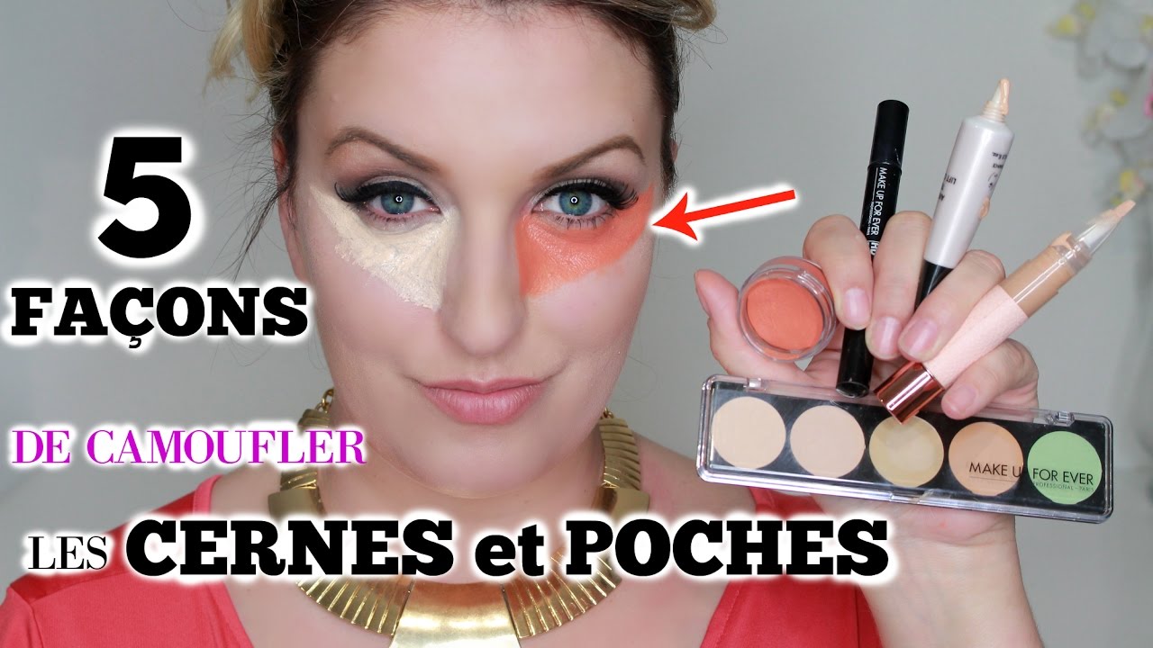 TUTO: Comment maquiller les CERNES et POCHES