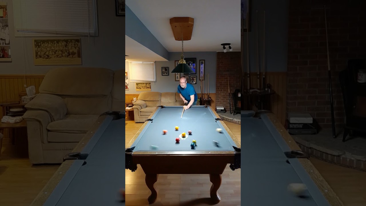 Image of video the ##poollessons ##pool #billiards #9ball , daily 9-ball break & make 33. 13