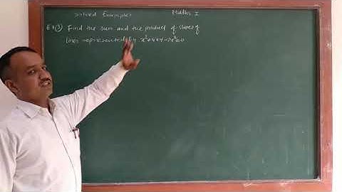 Pair of staight lines lecture 3 by Atul Limgude sir