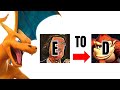 Goofy Ahh Charizard Montage!  Going from Rank E to Rank D.  Pokken Tournament DX Montage