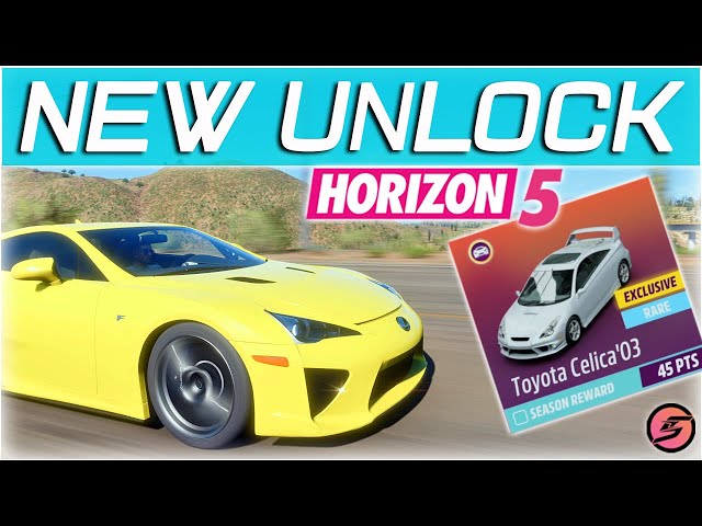 How to get 2003 Toyota Celica SS-I in Forza Horizon 5 Live Stream