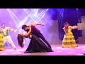 Karan tacker and krystle d souza performing in rajshree star night in bareilley