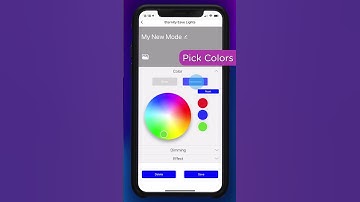 Eternity Lights App Tutorial: Custom Modes