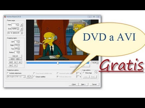 Video: Cómo Hacer Un DVD Avi