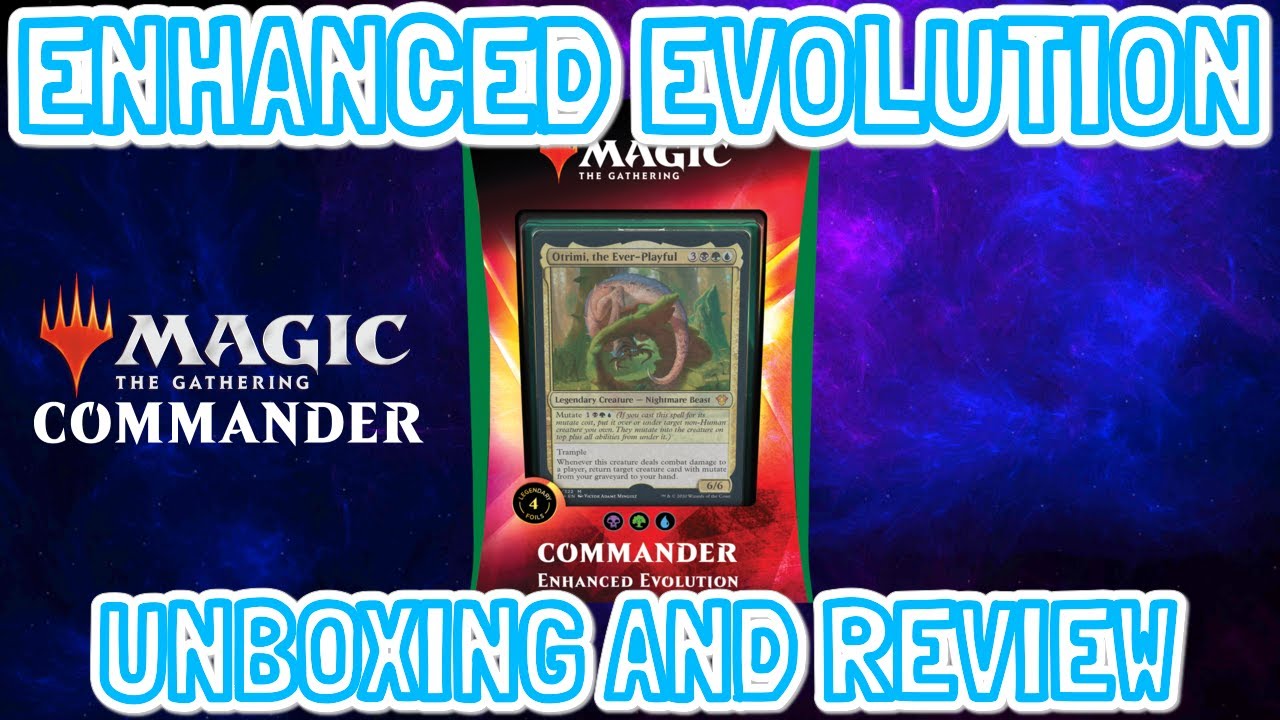 Enhanced Evolution MTG Commander 2020 Unboxing and Review! YouTube