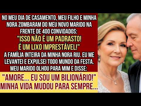 HISTORIAS REAIS  Meu filho riu do meu novo marido, sem saber que o  velhinho pobre  era bilionário