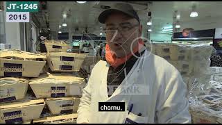 Extrait archives M6 Video Bank \/\/ Le marché international de Rungis (JT1245 - 2015)