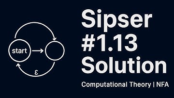 Solution to Sipser Exercise 1.13 | Theory of Computation | NFA to DFA Conversion Explained