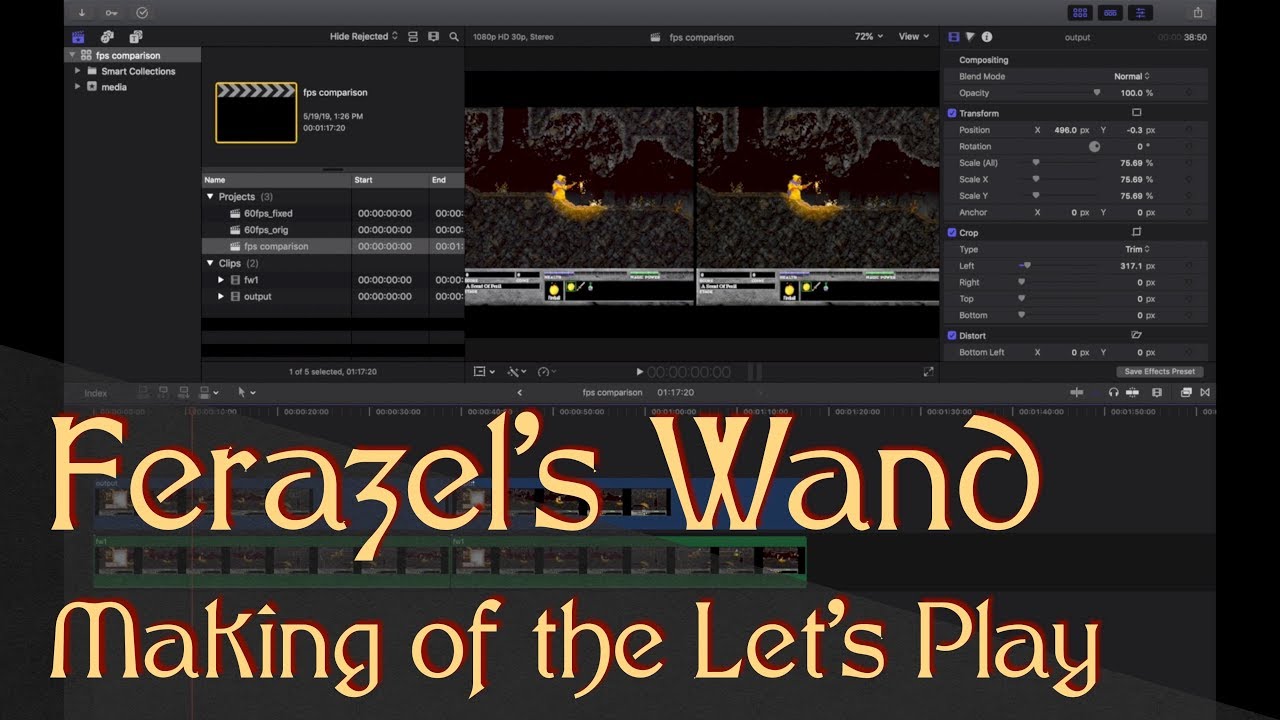 Beyond Ferazel's Wand: Making of the Let's Play