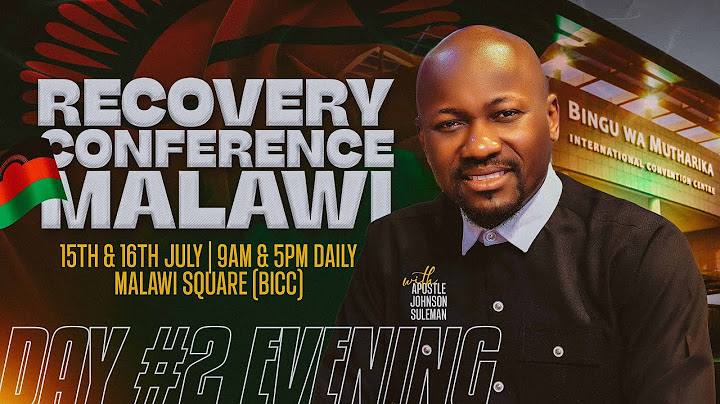 BREAKING THE POWER OF MANIPULATION By Apostle Johnson Suleman | Recovery 2025  Malawi | Day2 Evening