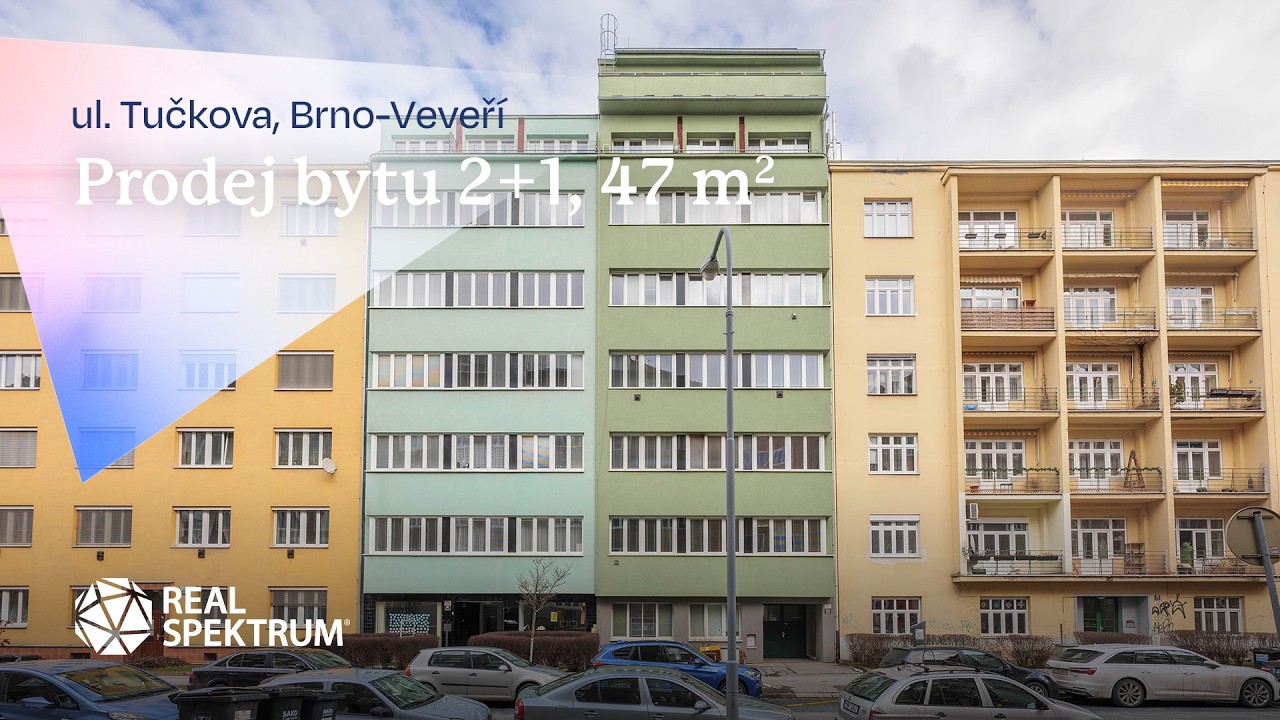 Prodej bytu 2+1 na ul. Tučkova, Brno-Veveří I REALSPEKTRUM