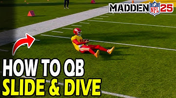 How to QB Slide & Dive in Madden 25