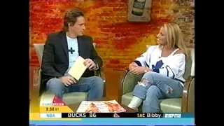 Trish Stratus on Cold Pizza (Dec 2004)