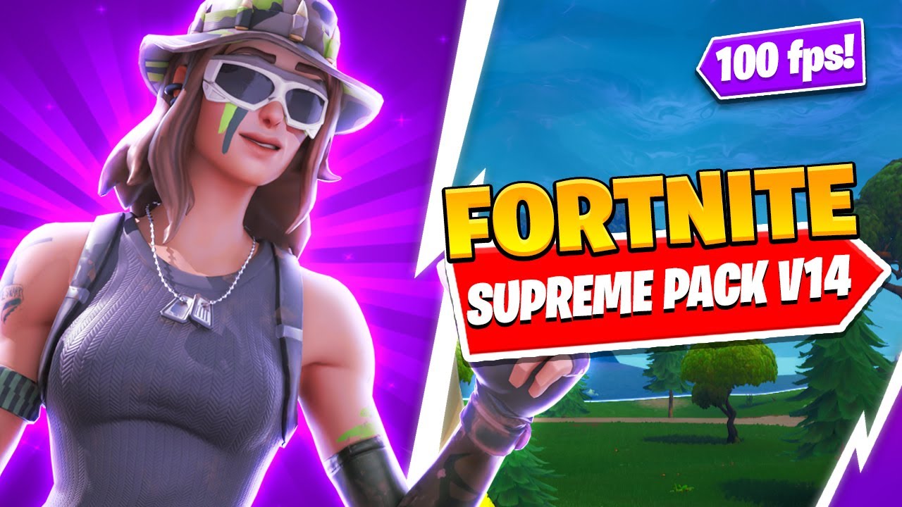 COMO JOGAR FORTNITE NO PC FRACO COM SUPREME PACK V14! (final version)