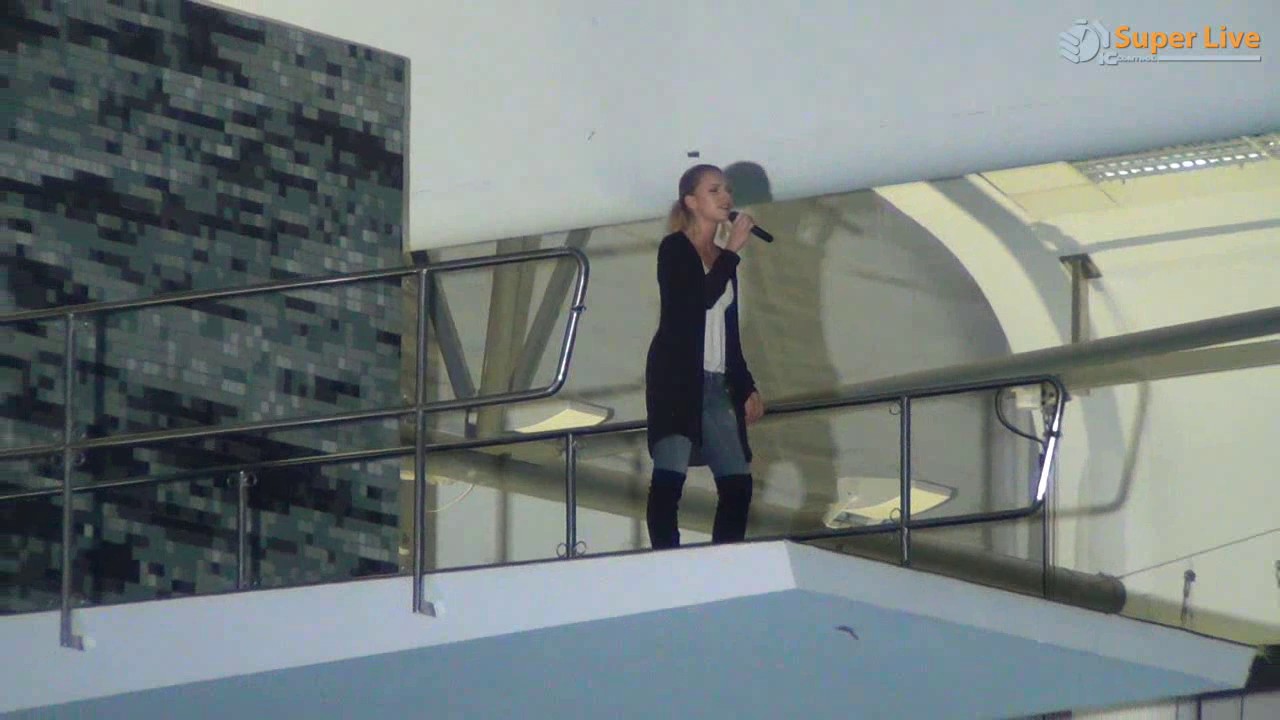 Invigning SM Eriksdalsbadet sång av Josefine Carell - Törnqvist