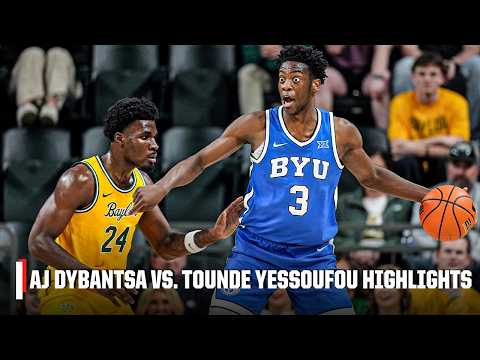 AJ Dybantsa vs. Tounde Yessoufou HIGHLIGHTS 🎥 73 COMBINED PTS in duel 🍿 | ESPN College Basketball