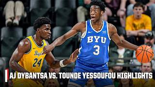 AJ Dybantsa vs. Tounde Yessoufou HIGHLIGHTS 🎥 73 COMBINED PTS in duel 🍿 | ESPN College Basketball