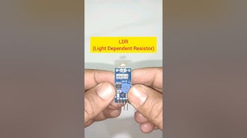 LDR(Light Dependent Resistor) project | school science project | sensor project #shorts #project