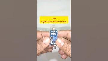 LDR(Light Dependent Resistor) project | school science project | sensor project #shorts #project