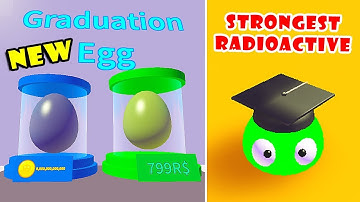 New Update!! Limited Time Graduation Egg | Best Radioactive Graduation Blob Pets | Blob Simulator 2