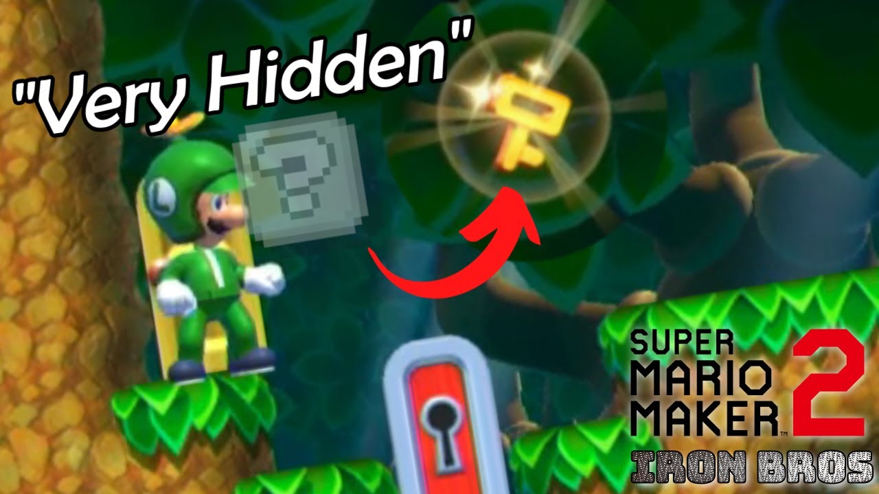 They Thought I Wouldn't Find This (SMM2 Iron Bros Challenge) YouTube