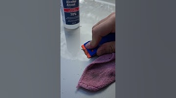easy way to remove tree sap