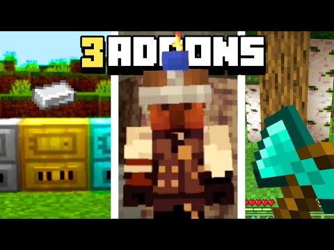️TOP 3 MELHORES ADDONS para seu Minecraft Bedrock 1.21!!! ️ - YouTube