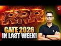 RRR - (Revise, Rehearse, & Rage) GATE 2026 In Last Week | Sumit Prajapati | #FMIH