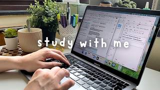 STUDY WITH ME ☾✩ | 2 Hours of Physics + Anki Flashcards (no music , no break, focused study )
