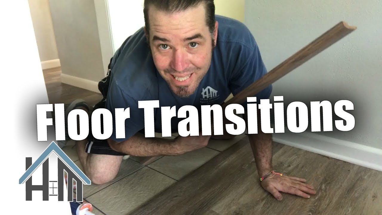 How To Thresholds Cut And Install Floor Transitions Easy Youtube
