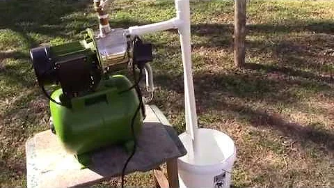Harbor Freight Shallow Well Pump Test