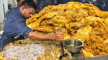 Huge Tawa Fish Fry Katakat | 5000+ Kg Fresh Masala Fried Fish KataKat | Street Food Karachi Pakistan